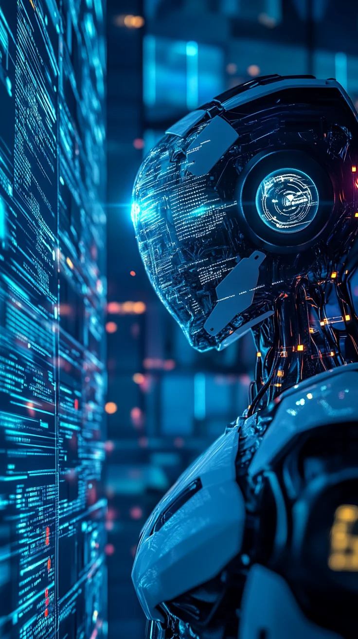 AI workflow automation in a professional workspace
