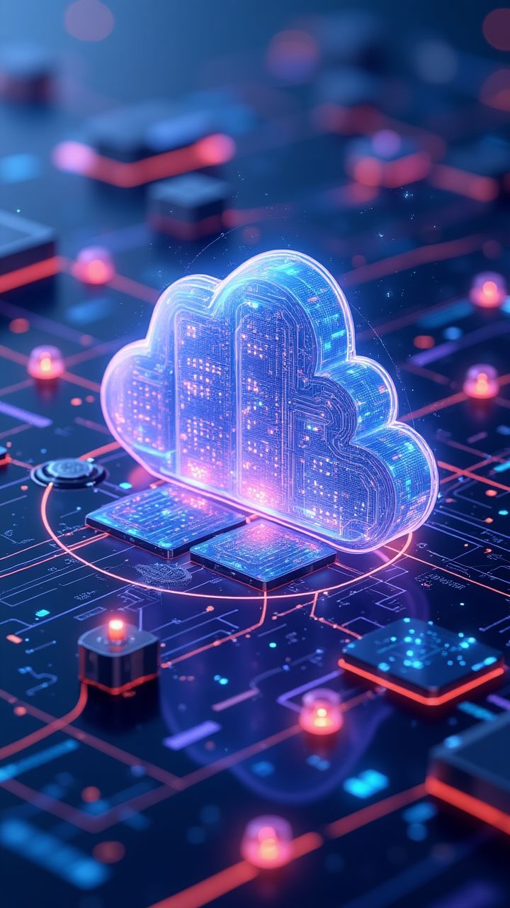 Modern enterprise building representing cloud infrastructure