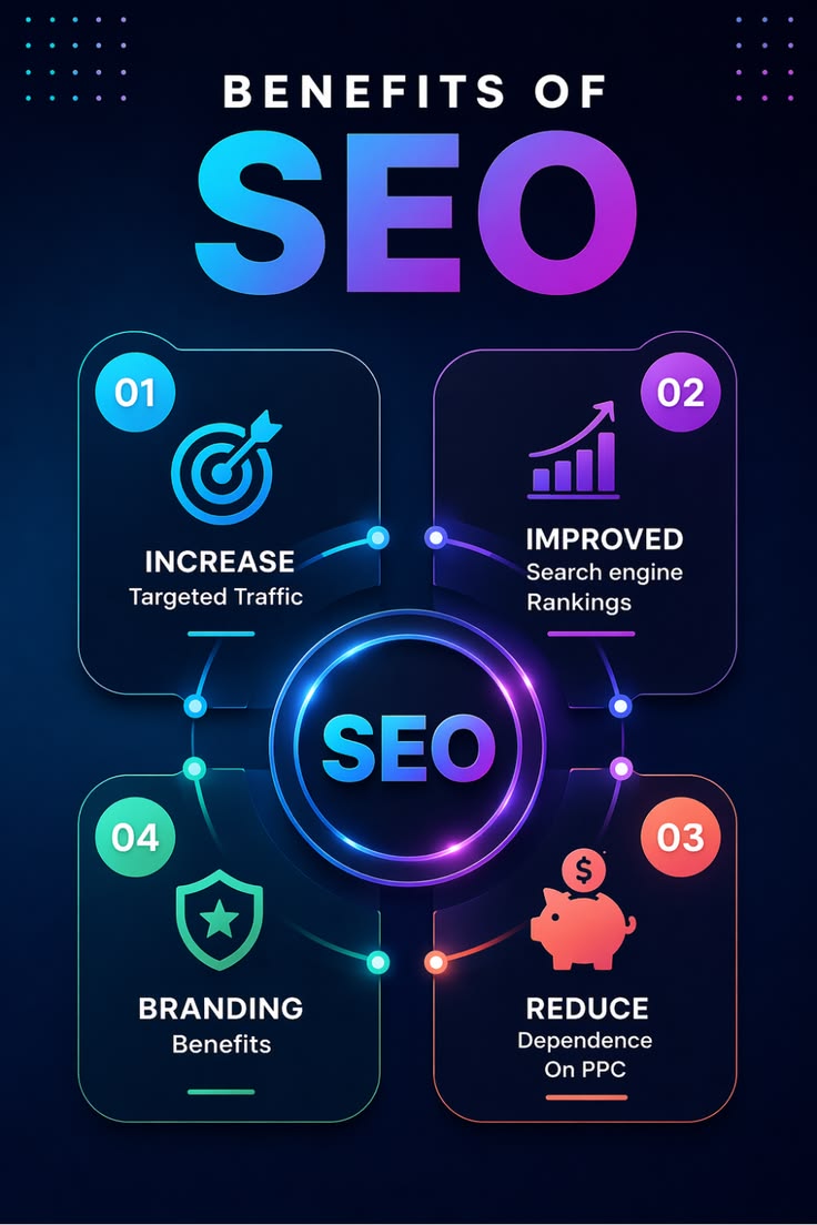 SEO performance charts and search analytics