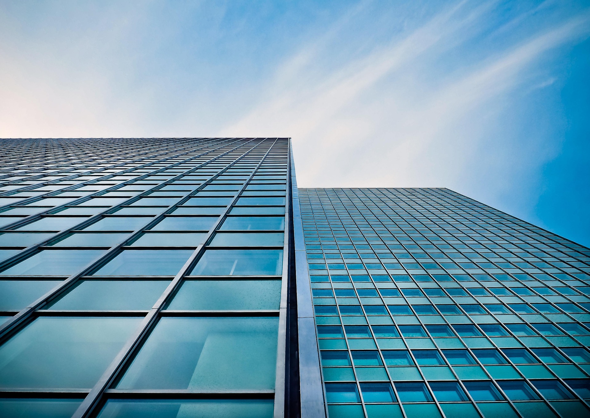 Modern enterprise building representing cloud infrastructure